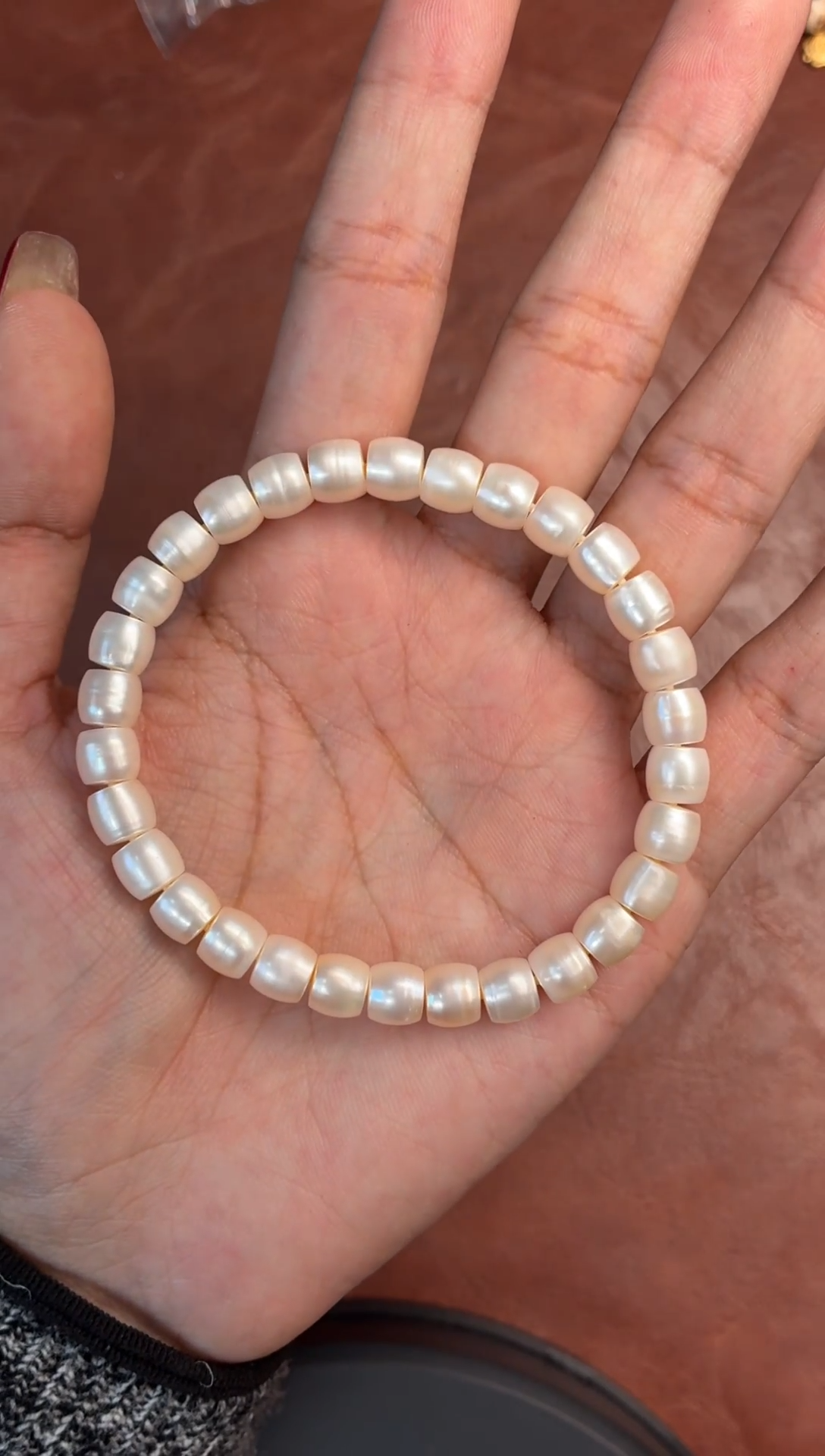未镶嵌手串淡水珍珠噶玛珠宝淡水珍珠
