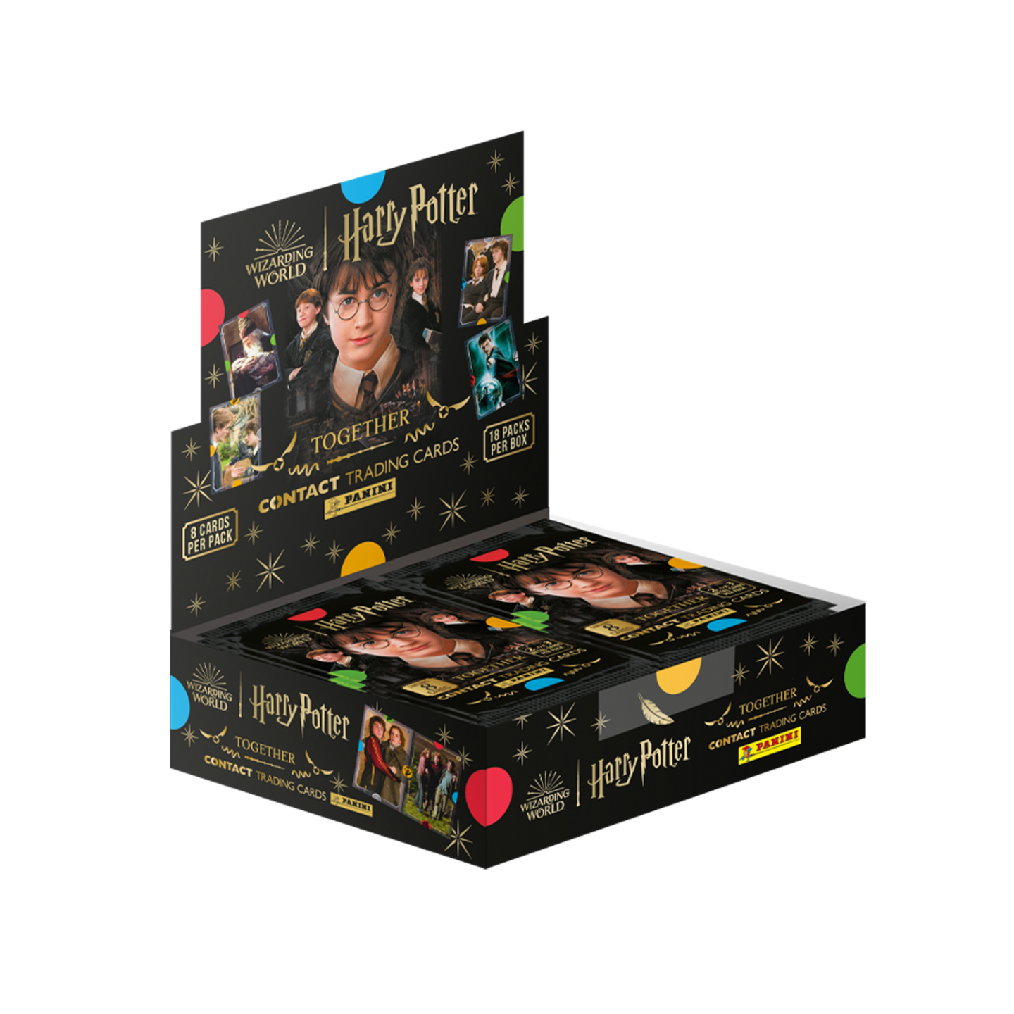 哈利波特「帕尼尼-黑盒收藏卡」哈利波特绝版卡牌正版盲盒拆盒