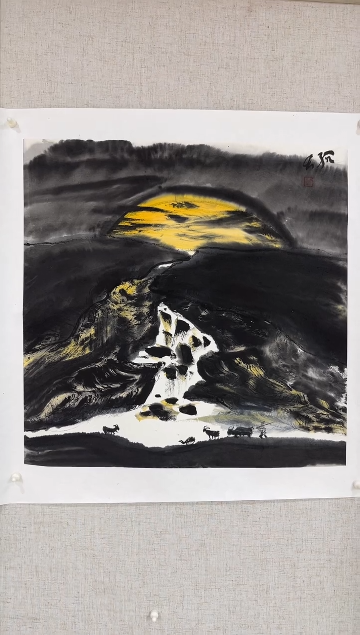 国画 国画李线长老师