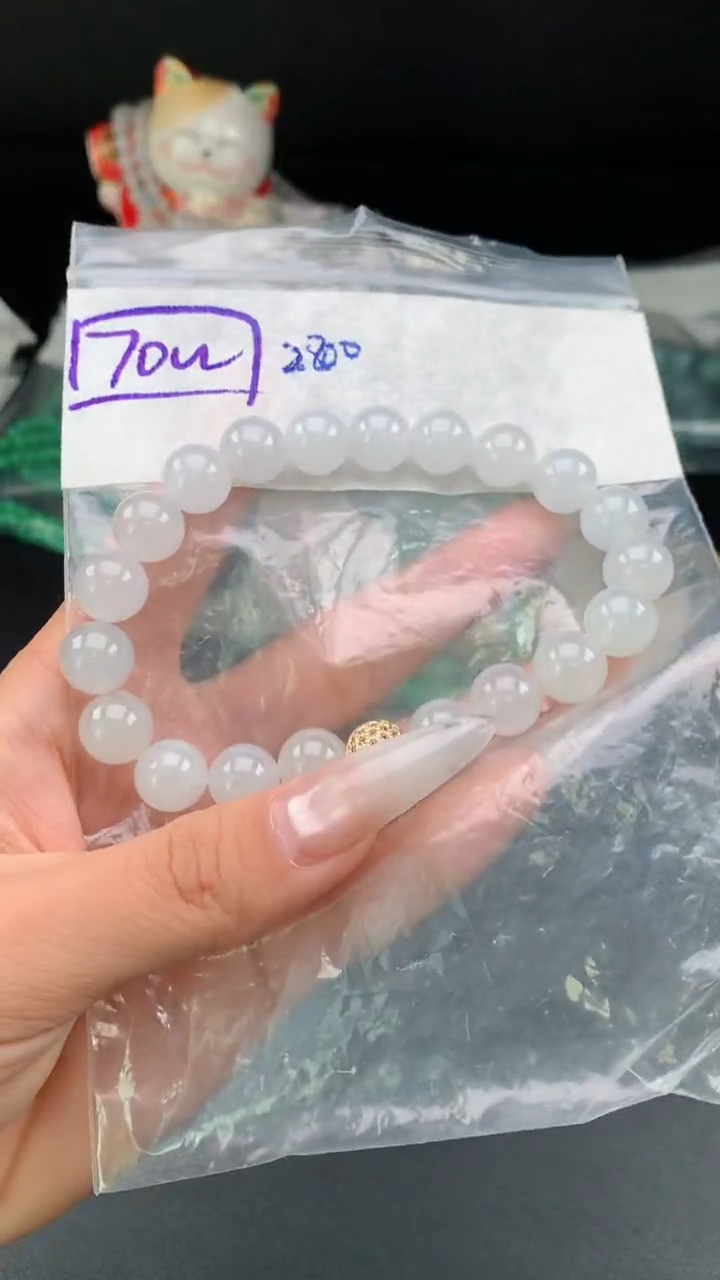 未镶嵌挂件翡翠17卡10.5