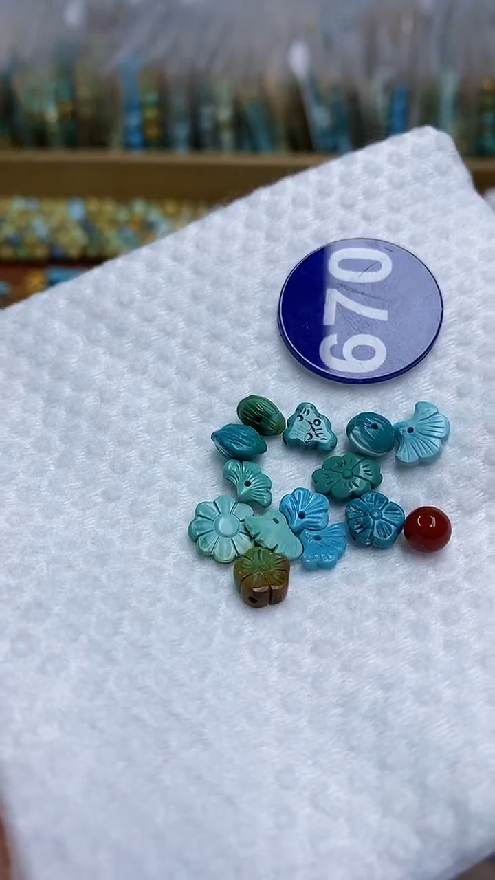 【闪购商品】玛瑙/玉髓珠子未镶嵌670