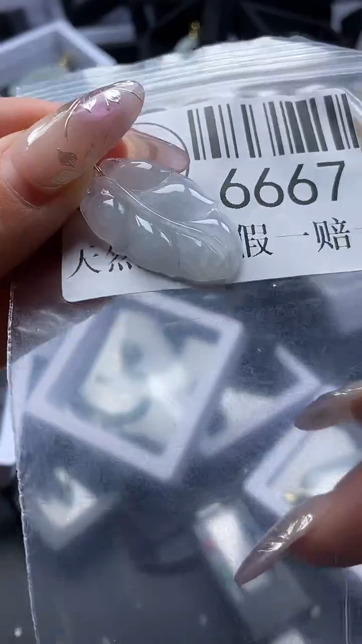 吊坠(不含链)未镶嵌翡翠6667