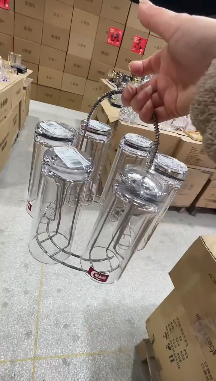 【闪购商品】玻璃无盖款直播专属6+杯架