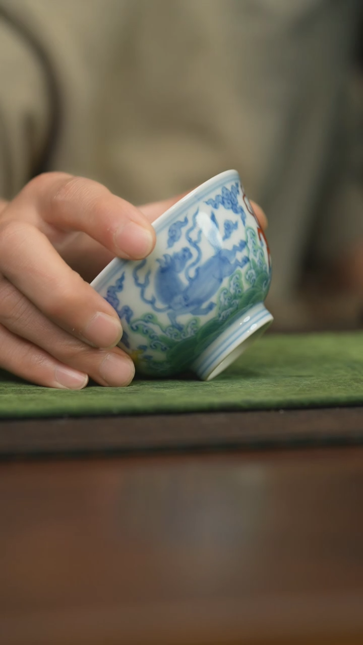 【闪购商品】杯柴窑青花破价福利