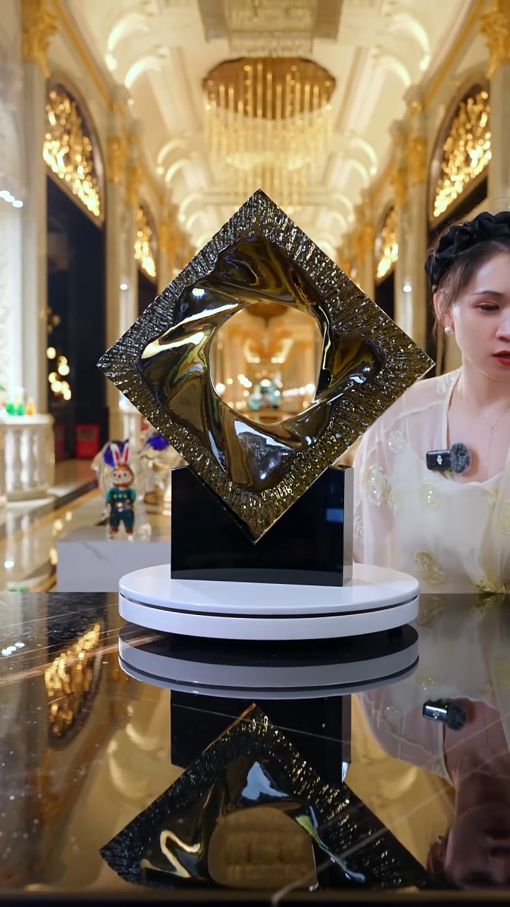 摆件AJ1112212光之旋涡艺术琉璃摆件