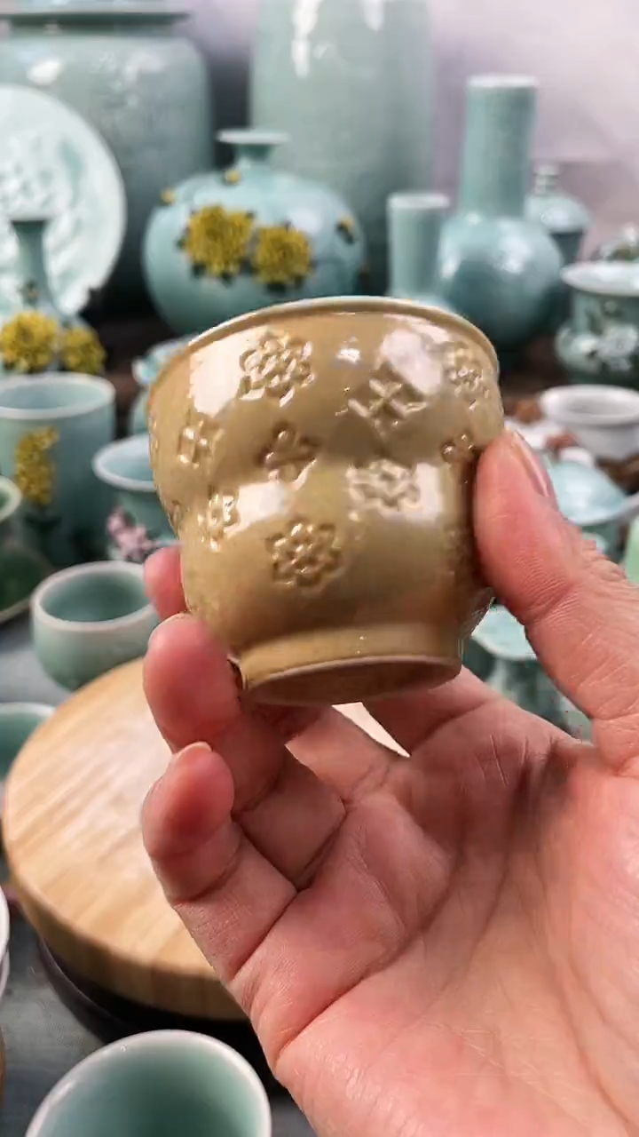 【闪购商品】特价 微瑕 慧仙青瓷