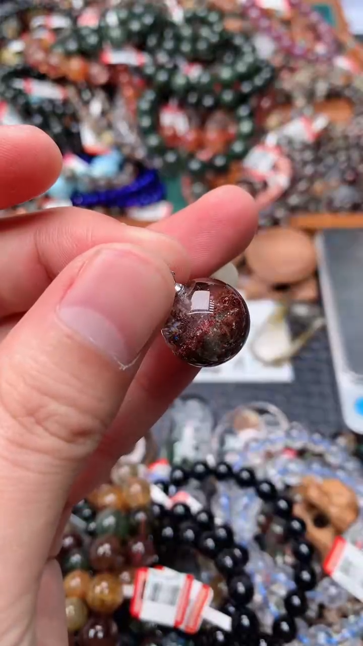 【闪购商品】水晶吊坠(赠链)合金365
