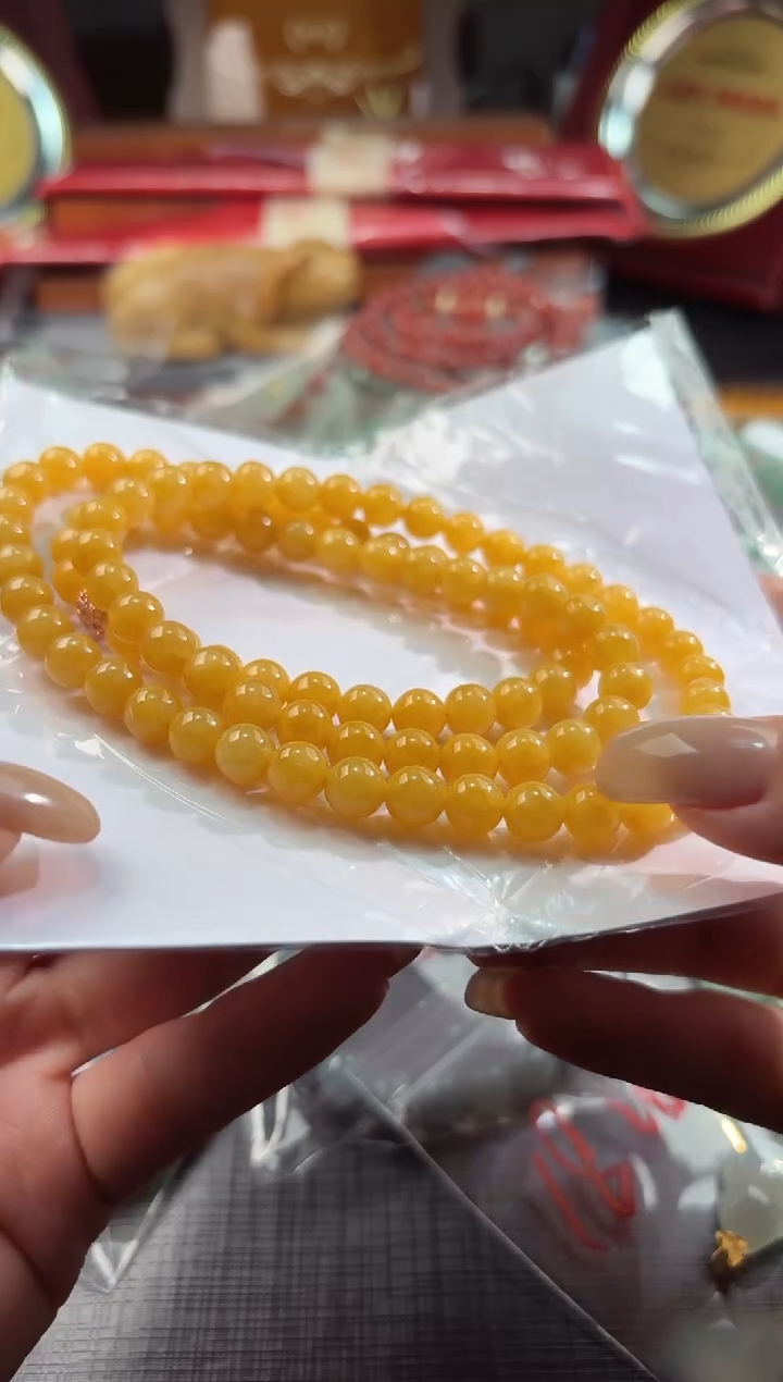 翡翠未镶嵌颈饰100713242