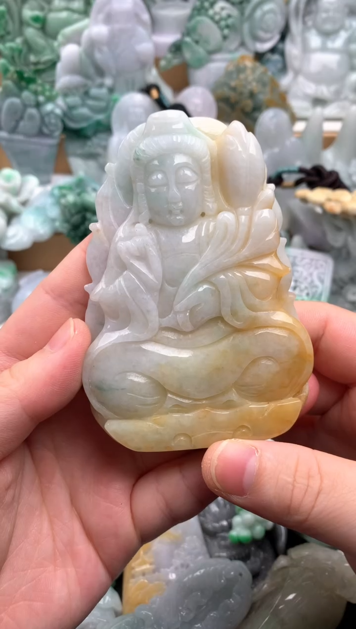 吊坠(不含链)未镶嵌翡翠1