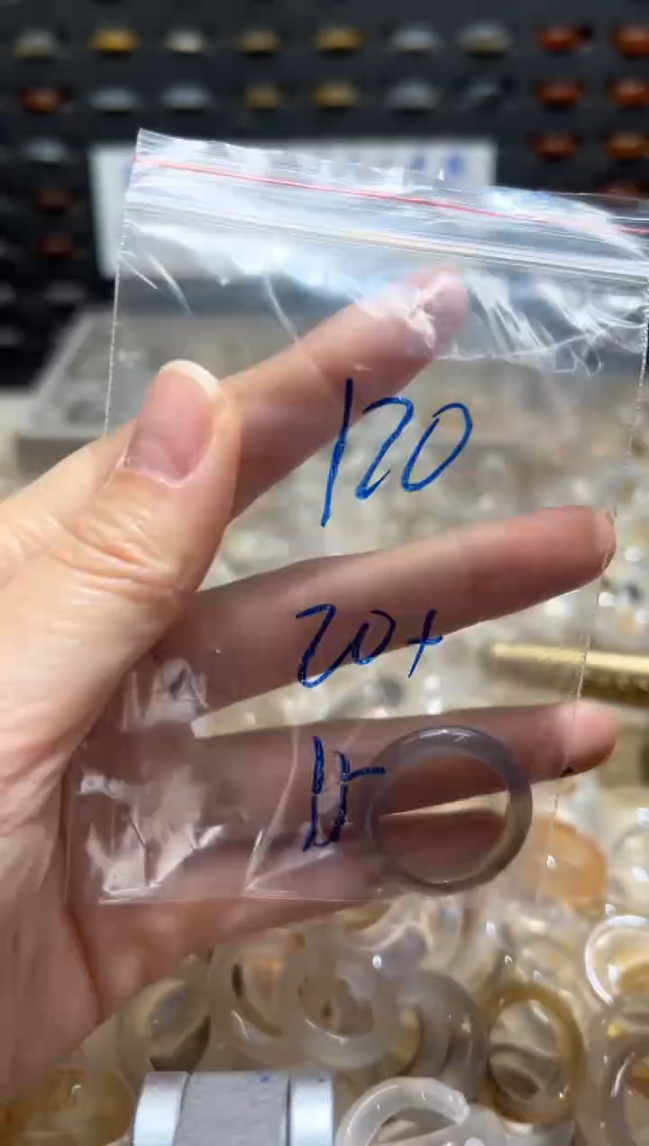 未镶嵌戒指玛瑙/玉髓120