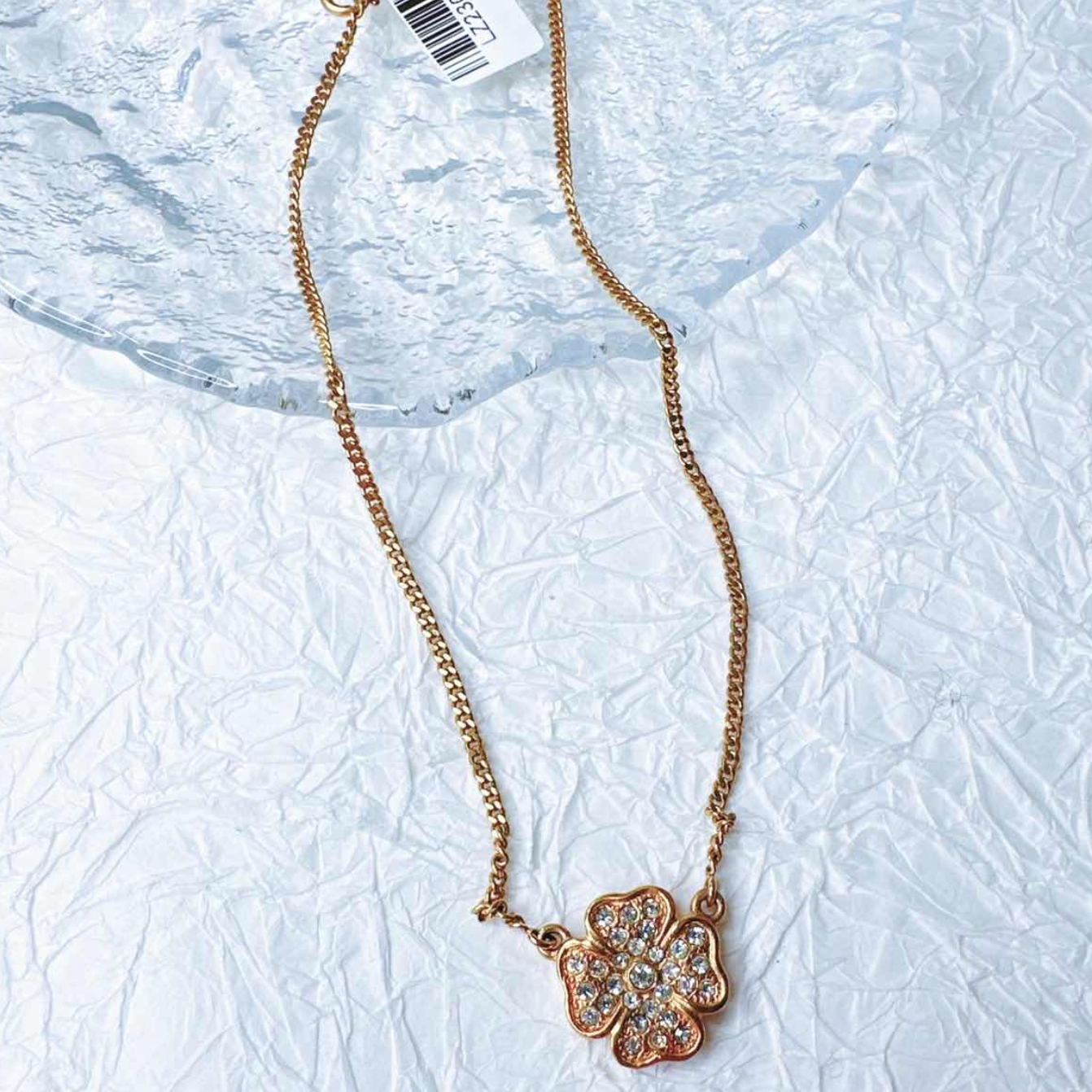 95新 Chanel/香奈儿 柚礼中古/香奈儿四叶草项链LZ2309193