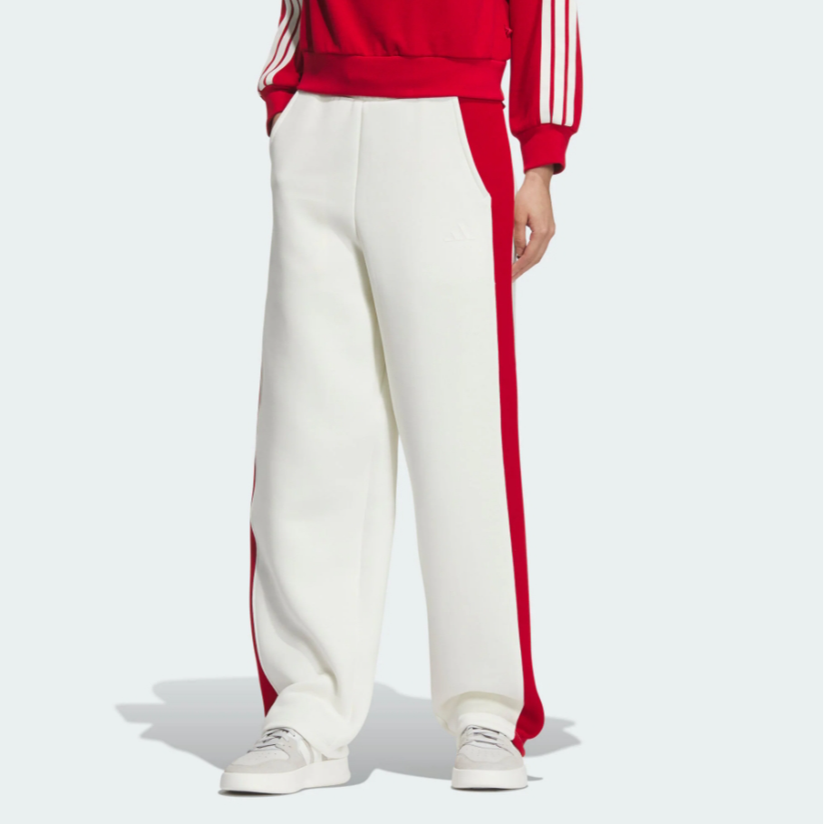 阿迪达斯 CW KN PT 蛇年新年款双面针织运动休闲香蕉裤JZ1650