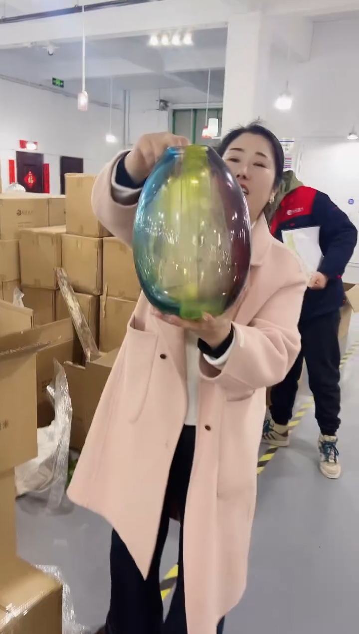 【闪购商品】玻璃花伴你花瓶微瑕-2MS3