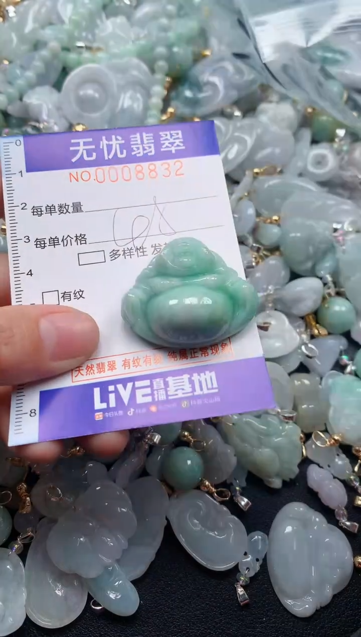 颈饰未镶嵌翡翠8832