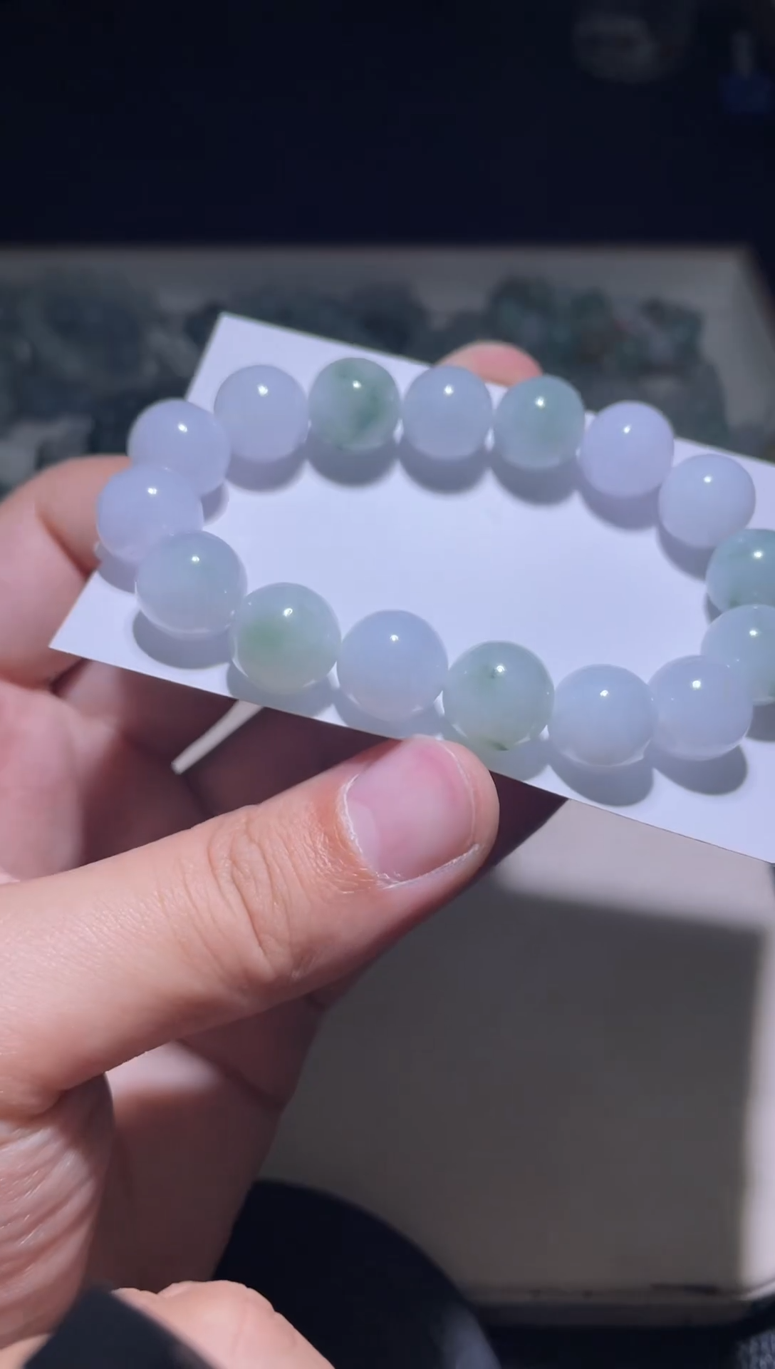 未镶嵌定制翡翠翡翠手串