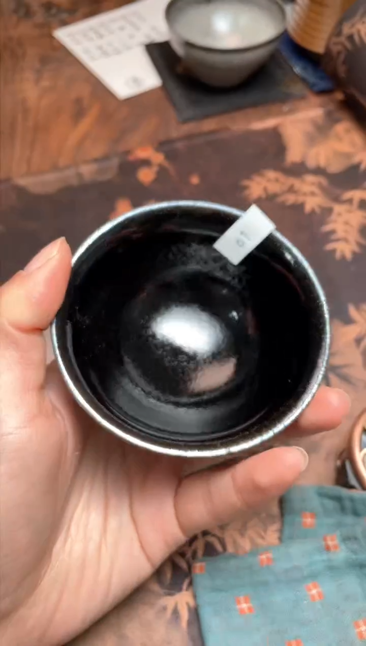 【闪购商品】茶盏61 福临号建盏主人杯