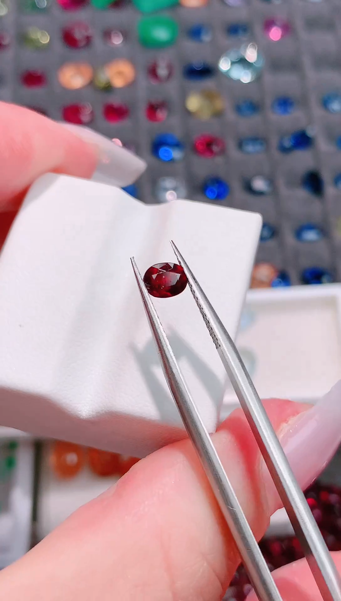 裸石红宝石天然0.69ct