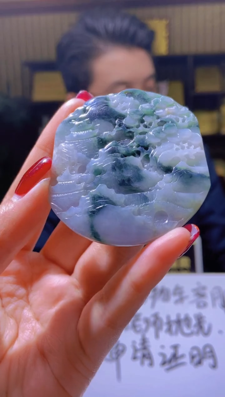 【闪购商品】定制翡翠未镶嵌闪购毛货链接WZ019