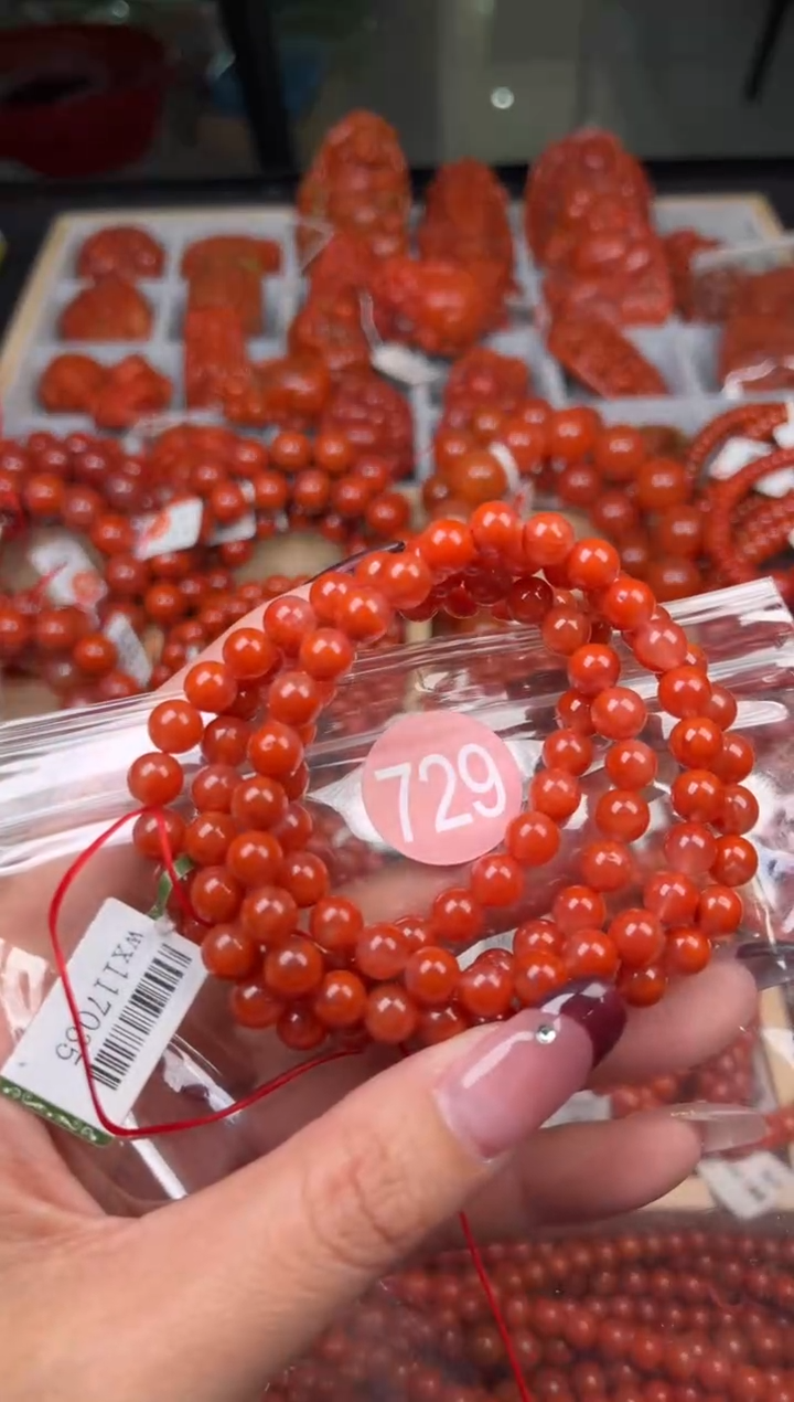 【闪购商品】南红玛瑙珠宝奇石未镶嵌729-6+