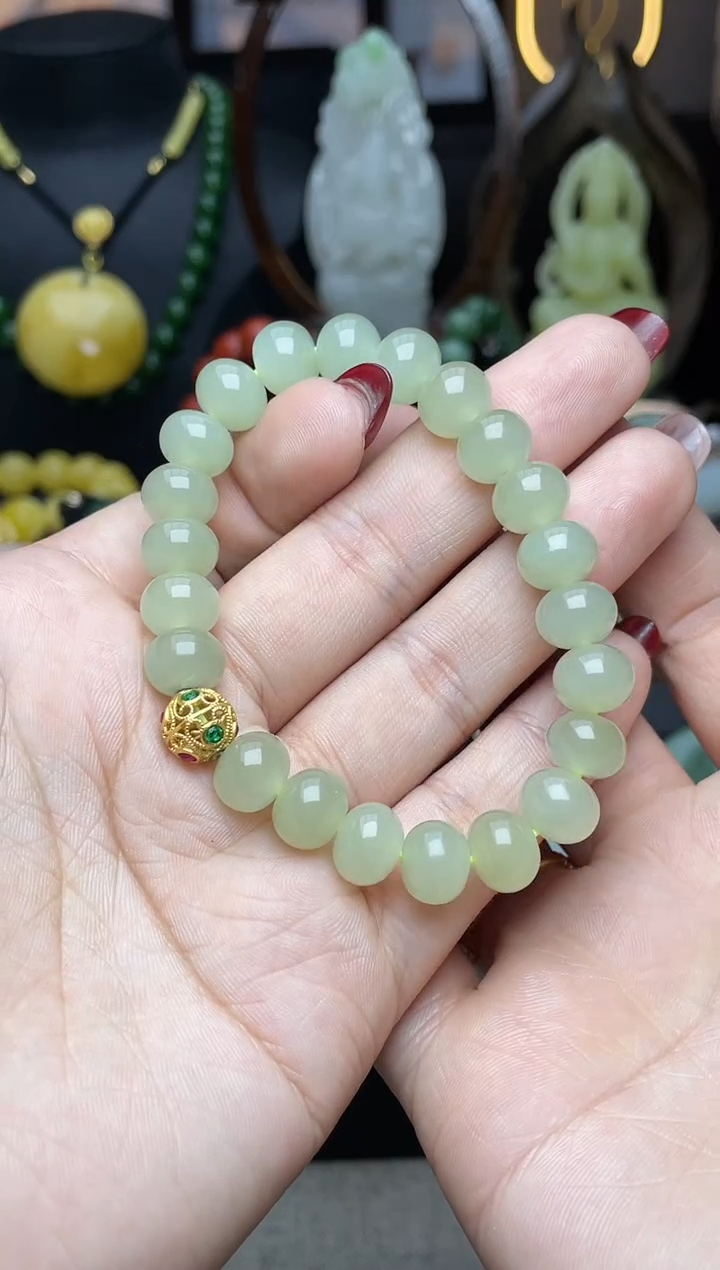 【闪购商品】和田玉手串未镶嵌精品手串