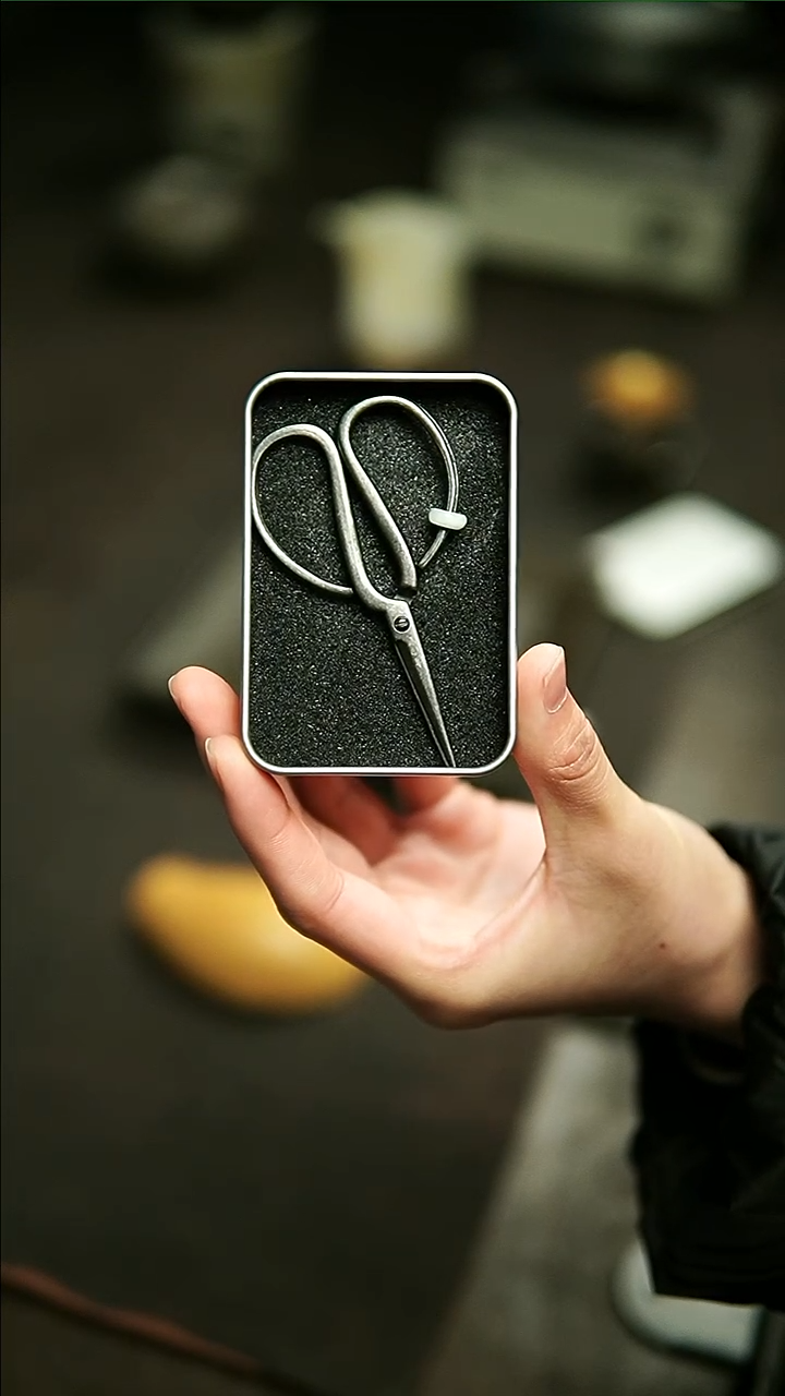 【闪购商品】清物堂纯钢小剪刀