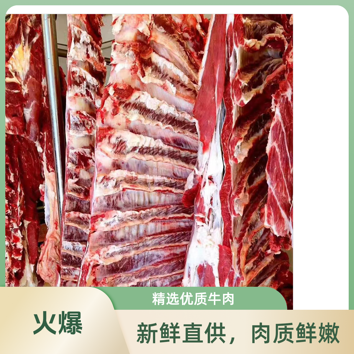 鲜牛腰窝又叫牛肋条 适合老人孩子炖着吃/5斤【好东西】