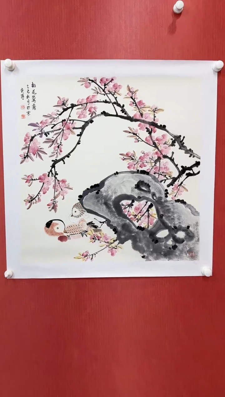 国画李奕博/精品国画/4平尺