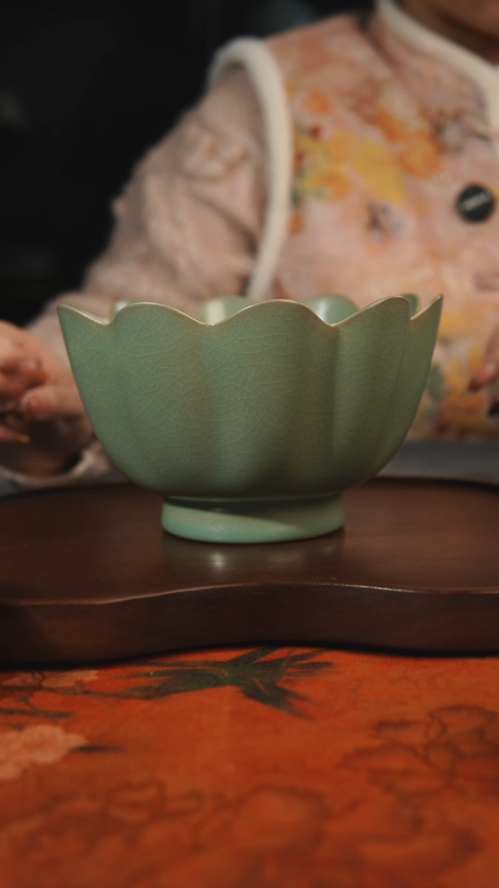 杯子瓷万*螺汝州原产地原矿仿古老釉q