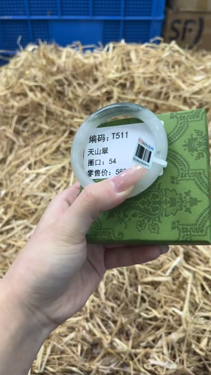 未镶嵌手镯石英质玉T5111