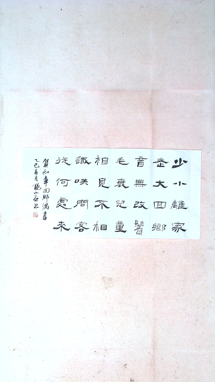 【闪购商品】书法杨小立河南南阳69*34两平尺多字