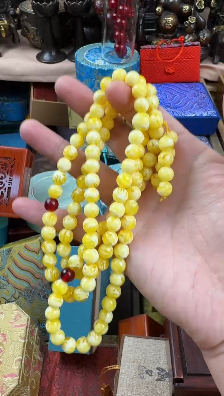 未镶嵌颈饰蜜蜡你艳姐专属文玩