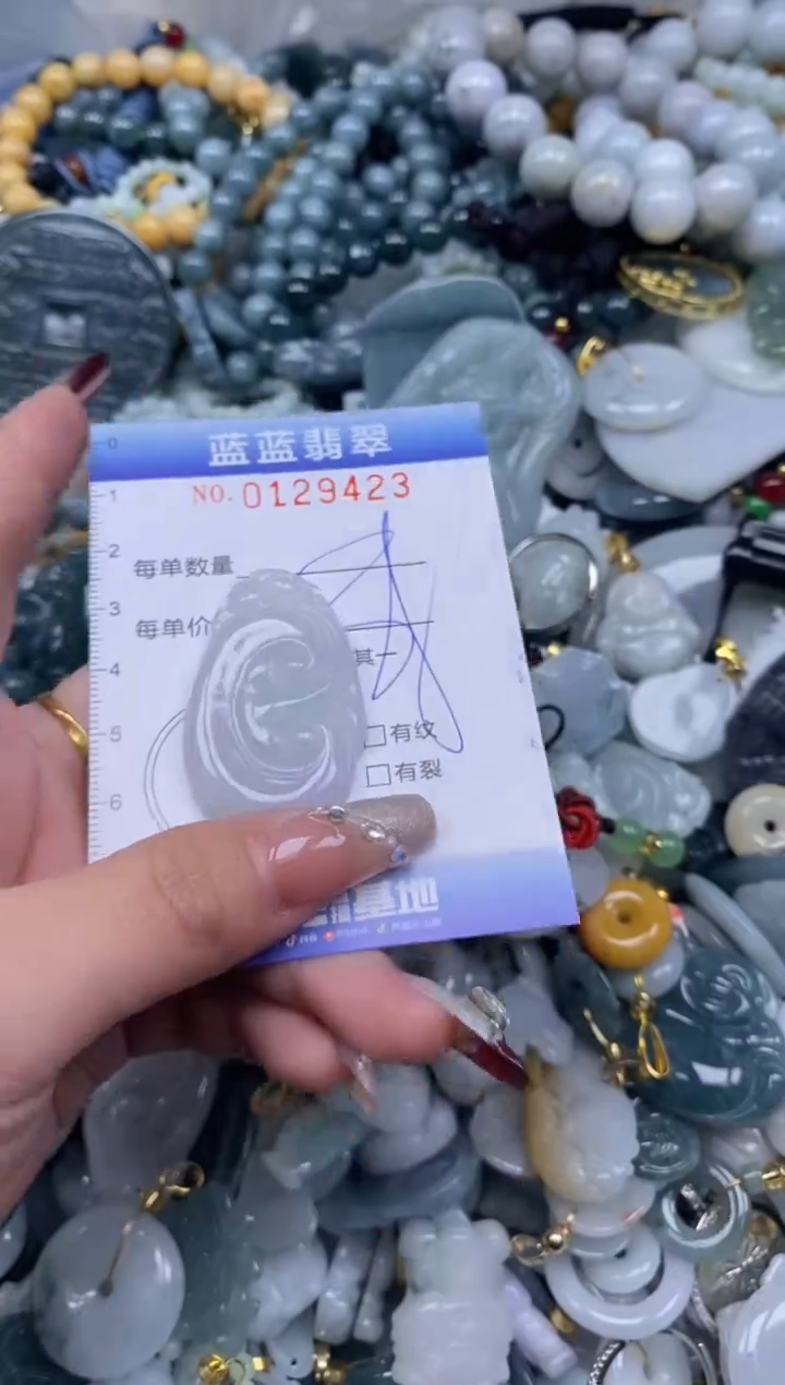 【闪购商品】翡翠颈饰未镶嵌闪购0129423