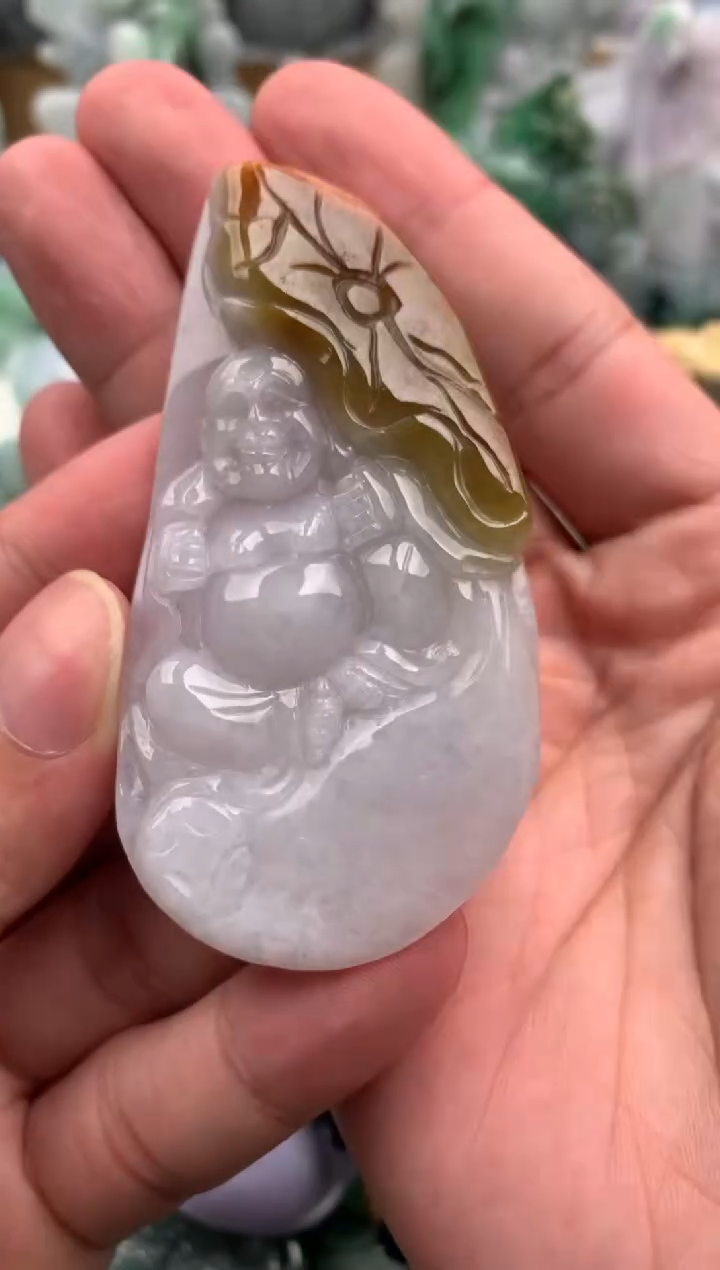 吊坠(不含链)未镶嵌翡翠1