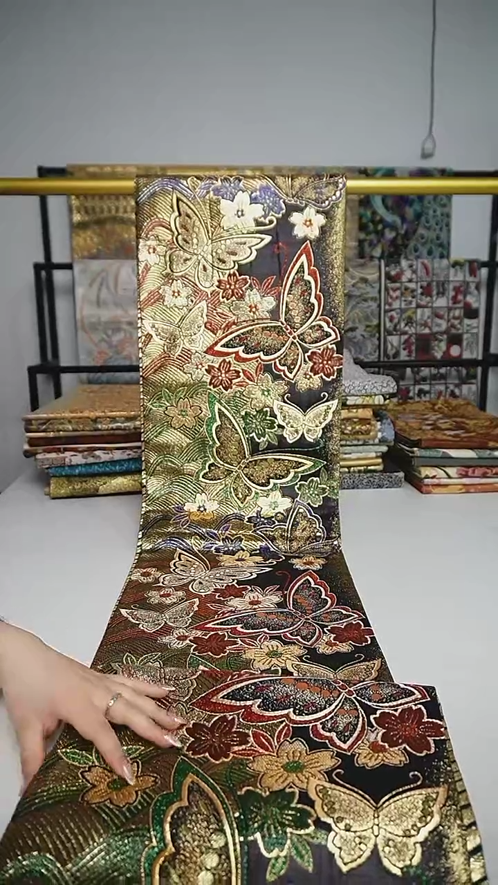 【闪购商品】织绣58 六通彩金蝴蝶