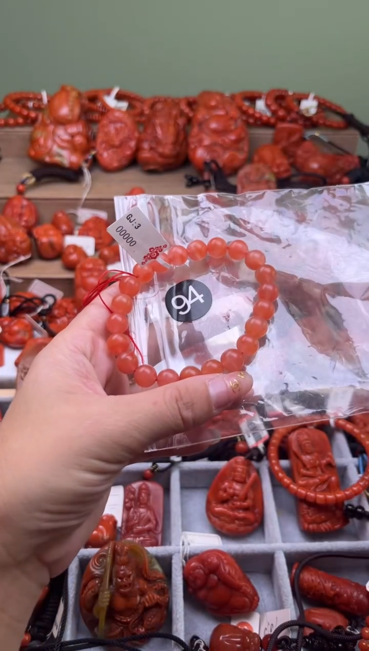 【闪购商品】南红玛瑙珠宝奇石未镶嵌94-9+随机多样性/一条