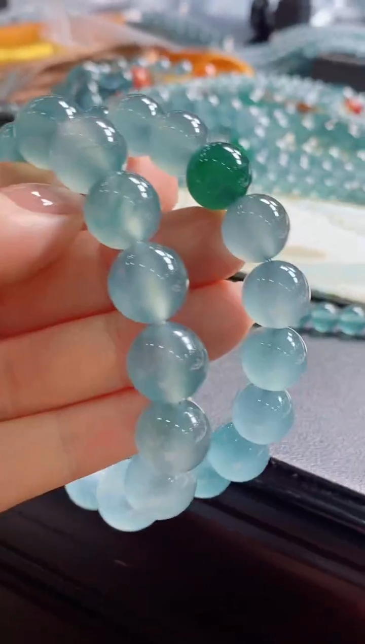 定制翡翠未镶嵌0231686886（49800整串版）
