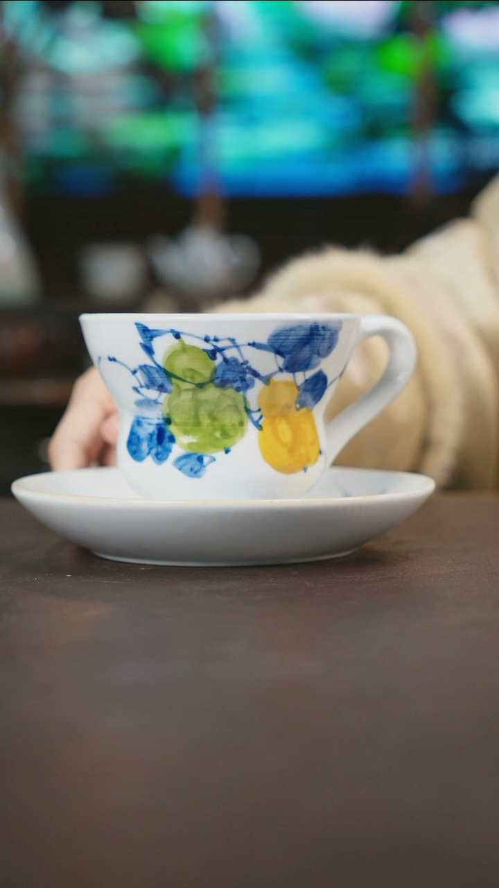 【闪购商品】杯景德镇陶瓷杯碗柴烧多人