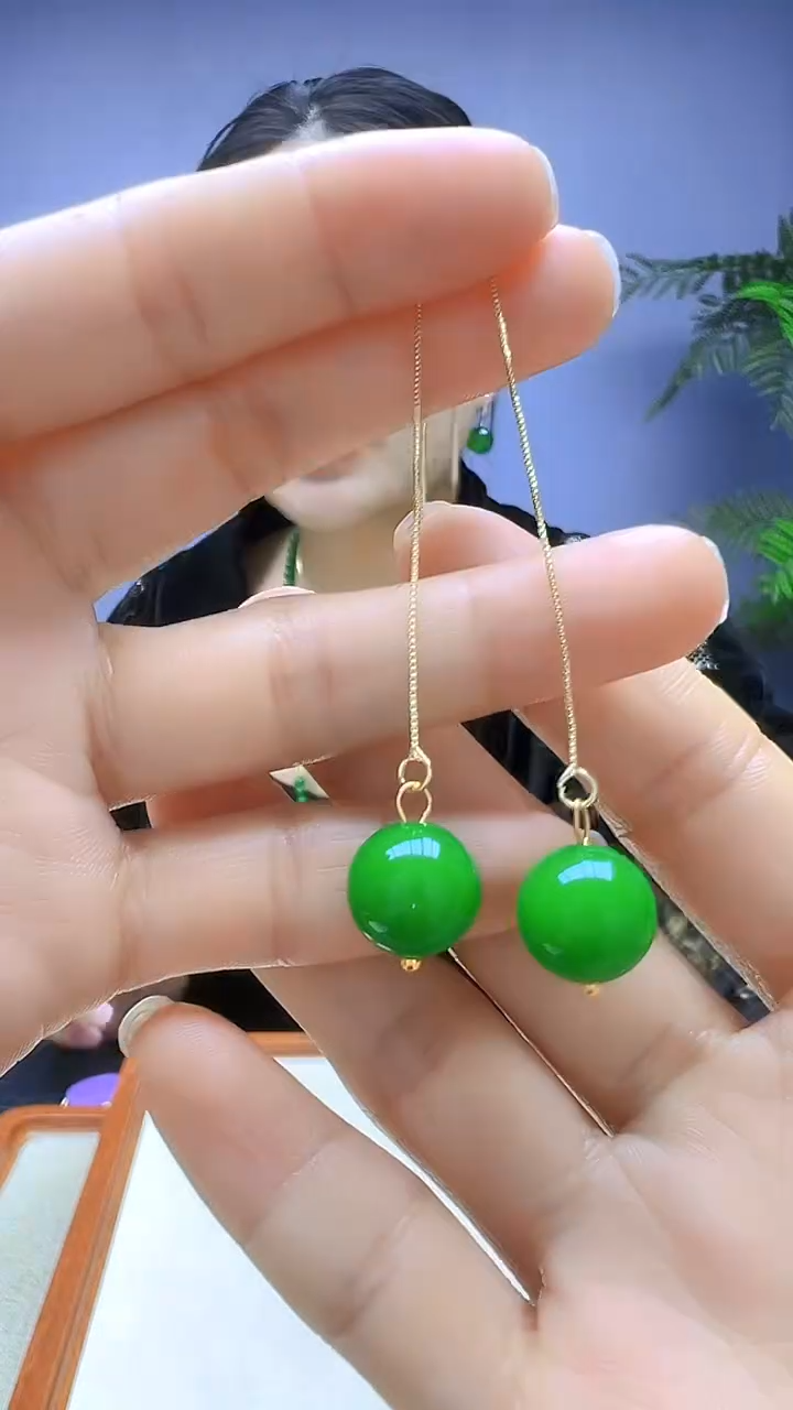 【闪购商品】翡翠颈饰14K金镶嵌颈饰