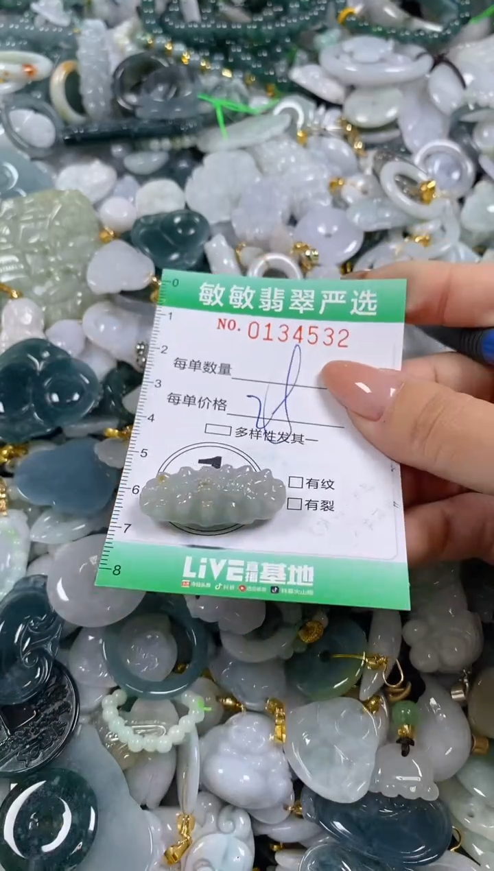 【闪购商品】翡翠颈饰未镶嵌闪购0134532