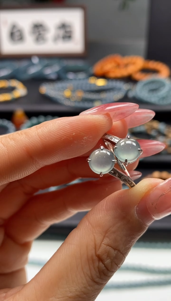 【闪购商品】翡翠颈饰银S925镶嵌0548918973