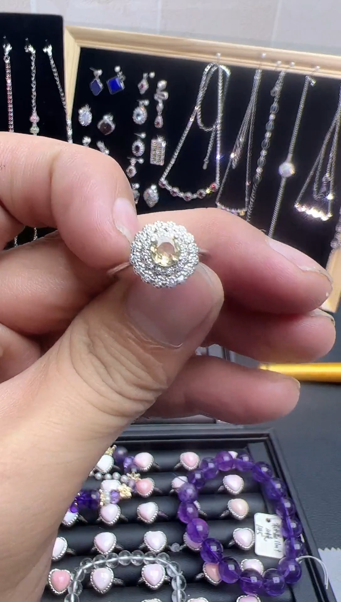 【闪购商品】碧玺戒指银S925镶嵌0000