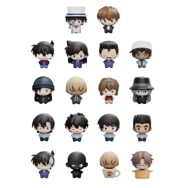 名侦探柯南 萌粒冰箱贴 超迷你手办盲盒