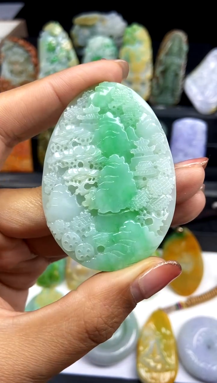 【闪购商品】定制翡翠未镶嵌翡翠A货