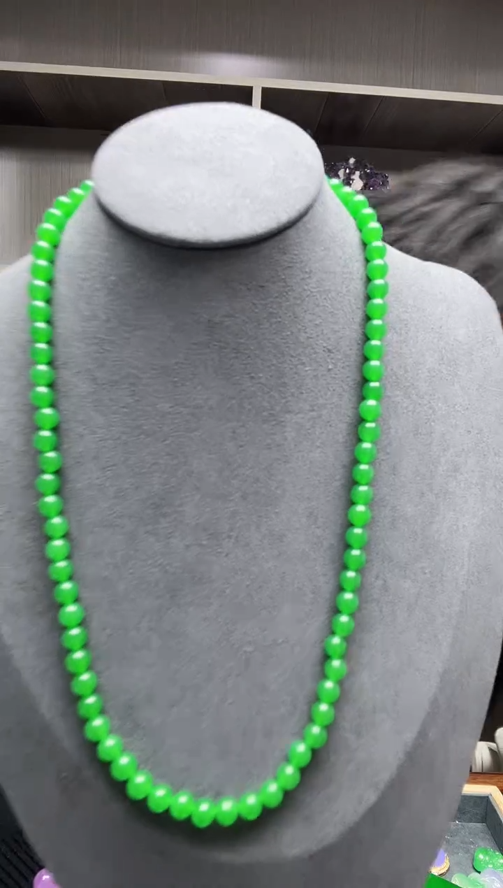 【闪购商品】翡翠吊坠(赠链)14K金镶嵌项链