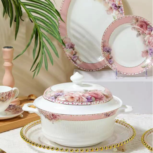 倾城玫瑰汤锅2800毫升容量1个装