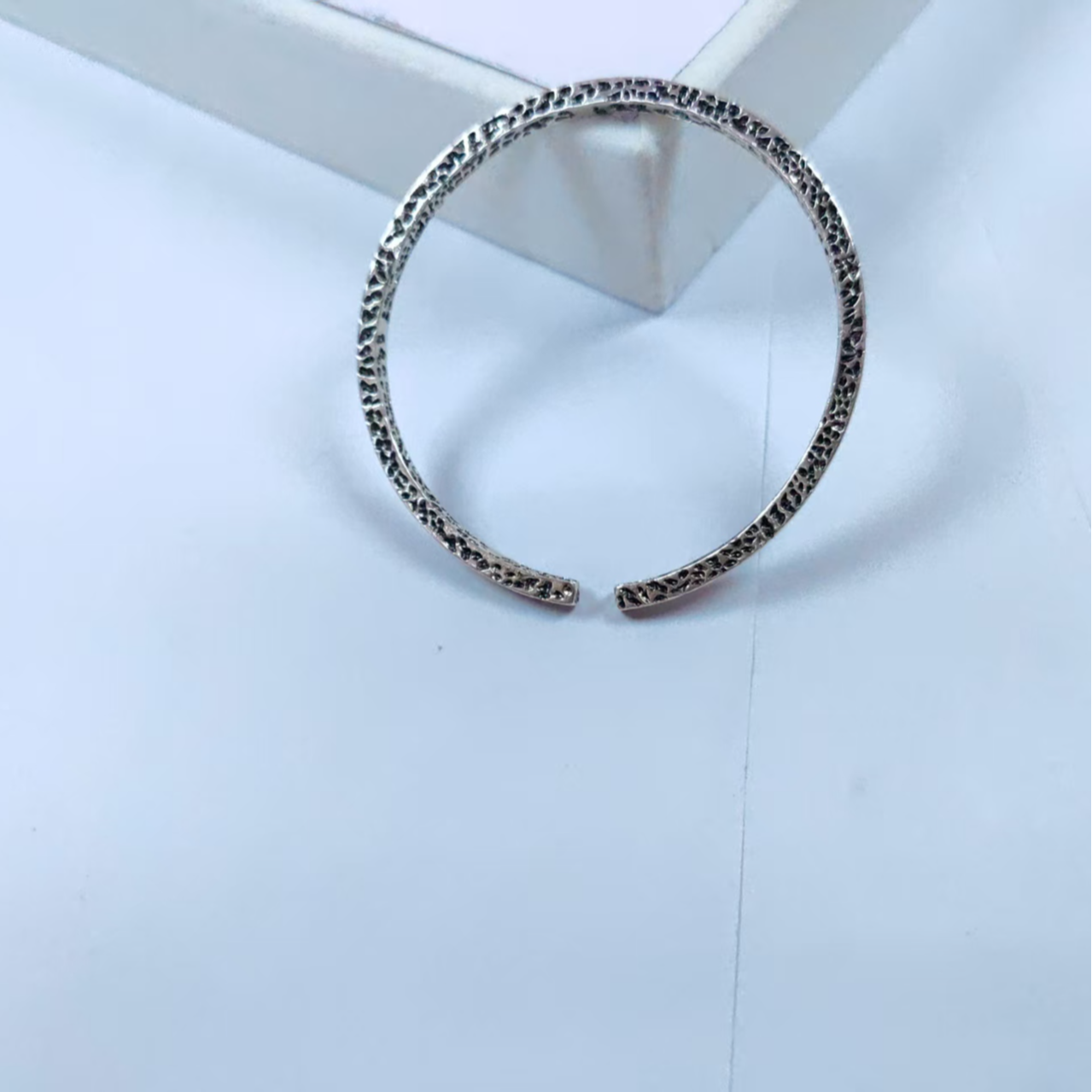 铜合金手镯 铜合金铜合金A071 陨石坑复古手环男女三七银合金手镯