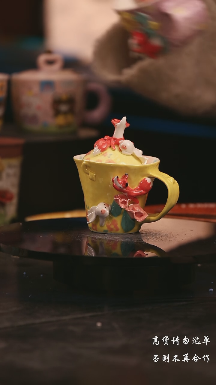 陶瓷景德镇可爱设计师款陶瓷 