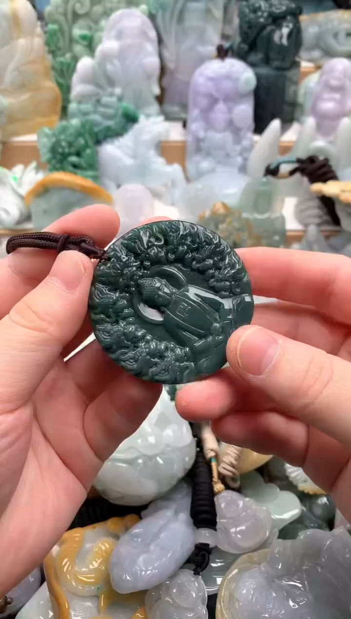 吊坠(不含链)未镶嵌翡翠1