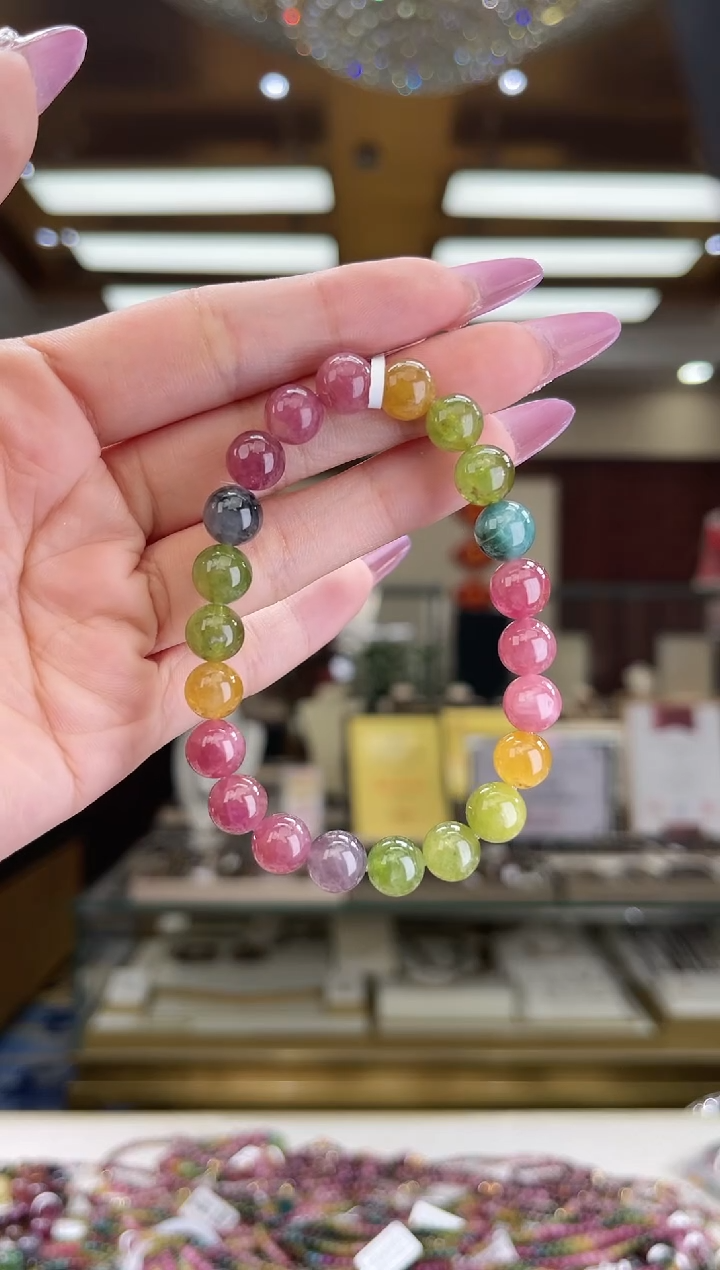 【闪购商品】碧玺/未镶嵌8mm+碧玺单圈31多样性发货