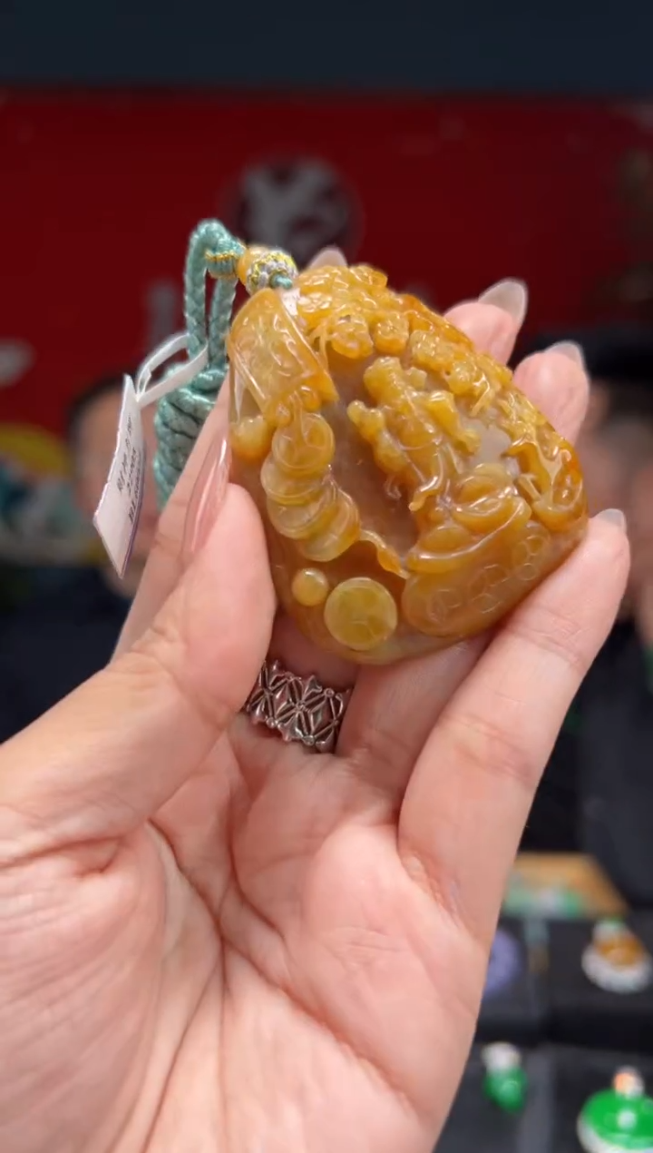 【闪购商品】翡翠颈饰未镶嵌080  /天然a货翡翠